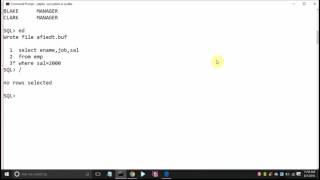 ORACLE SQL- 6.arithmetic and relational operators