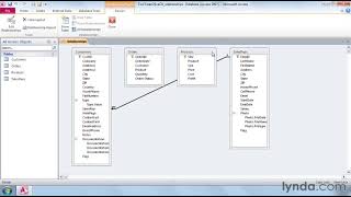 Access Tutorial - How to create table relationships