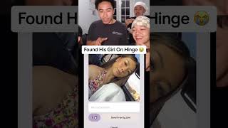 bro found his girlfriend on a dating app😭