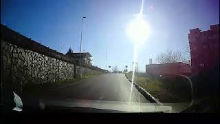 Italy travel by car Felizzano Valenza Alessandria Auto Registrator Video December 2024