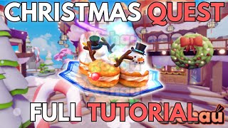 KOHAU CHRISTMAS QUEST FULL TUTORIAL (Unlock Secret Recipe!) | Roblox Kohau Hibachi