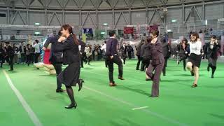 (ザー県庁)はぴねすダンス君が最高に輝くようにしあわせ元気スポーツウェスタ2017年12月10日サンドーム福井