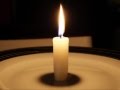Candle burning Time Lapse