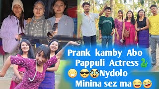 Papuli Actress ko Prank Kmby🐍 jghanao pwinaiyao🙏💪🌹😁🤣🥰