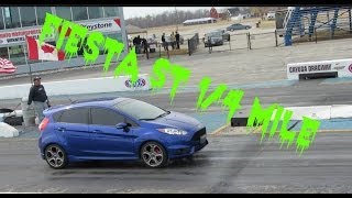 2014 Ford Fiesta ST 1/4 mile STOCK 14.88@94