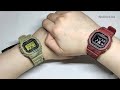 Casio G-Shock GW-B5600SL-5 vs Casio G-Shock GW-B5600SL-4