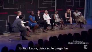 Laura Prepon \u0026 Taylor Schilling at Times Talks (legendado)