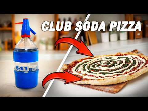 Does Club Soda make the pizza base really taste like it does in a restaurant?