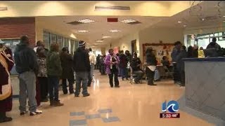 WAVY News 10 Ava Hurdle reports on Chesapeake long lines at the polls