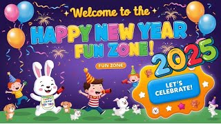 Happy New Year Song For Kids / 2025 New Year Song For Children / Welcome 2025 With A Song