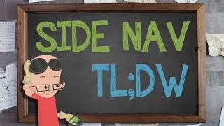 Side Navigation Bar: TL;DW - Supercharged