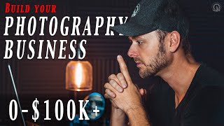 Become a FULL TIME PHOTOGRAPHER - $0-$100,000 in Less Than a Year!