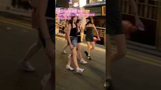 蘭桂坊夜景 中環 香港 Lan Kwai Fong night view Central Hong Kong