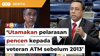 ‘Keutamaan’ pelarasan pencen harus diberikan kepada veteran sebelum 2013, gesa Khlir