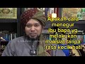 ustaz muhaizad wajib tegur ibu bapa sekiranya mereka melakukan dosa