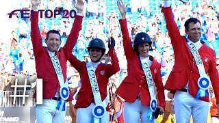 Team USA Jumping wins gold on home soil at Tryon 2018 | No. 01 | Top 20 moments 2018