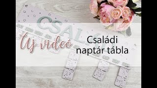 kosarbolt.hu ~ Családi naptár tábla