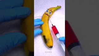 Banana is alive  Needs surgical operation  Save berry #shorts