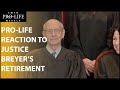 Reaction to Latest Supreme Court News and SBA List National Pro-life Scorecard