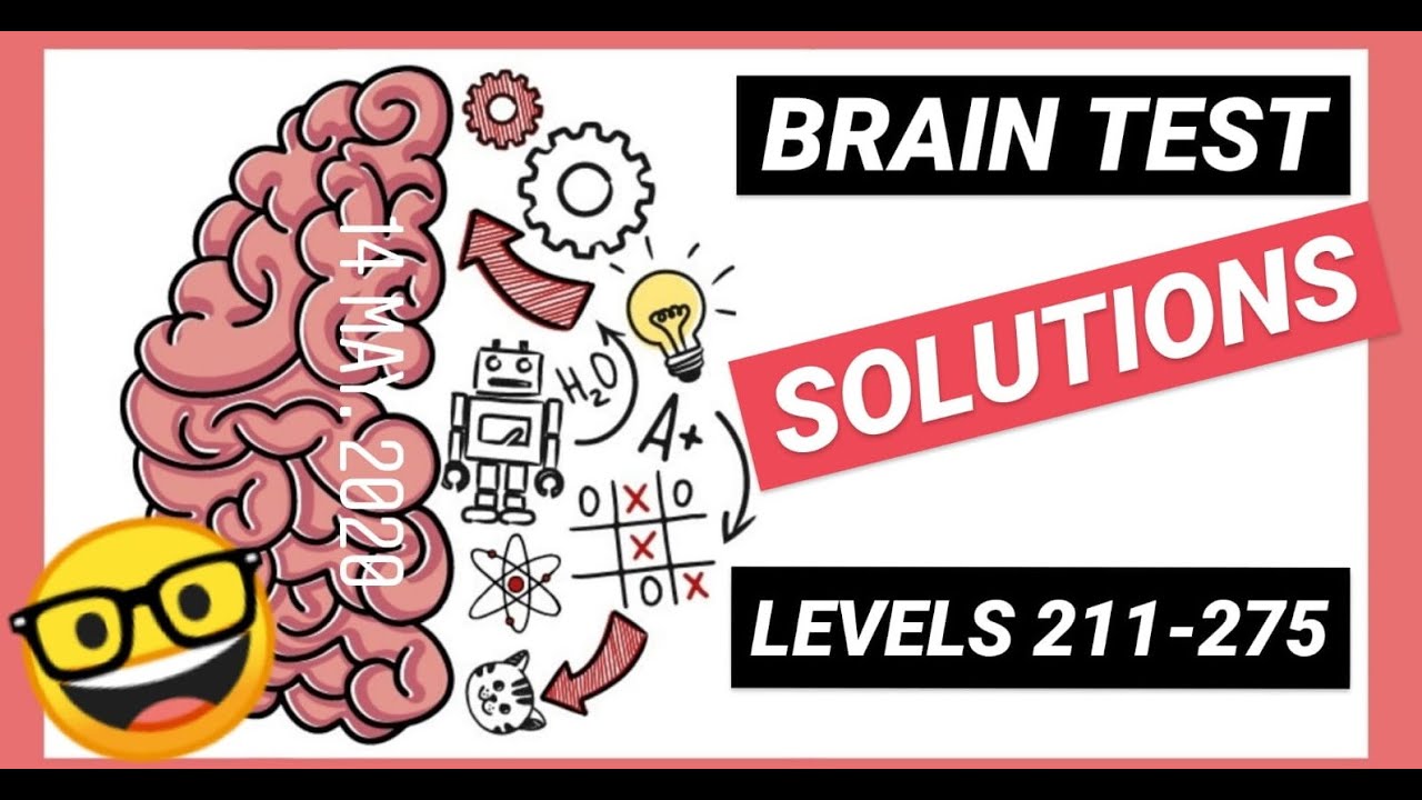 Brain Test Tricky Puzzles Levels 211-275 Walkthrough Solution (With ...