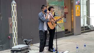 Stanly/CY~旺角銀行中心E2出口Busking@想你的夜/我還是愛著你/Talking To The Moon/藉口/黃金時代/必殺技/灰色軌跡/人類不宜飛行(2022-03-19)