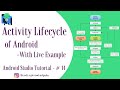 Activity Lifecycle of Android II Android Studio Tutorial - #14