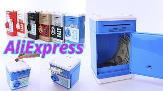 Очень крутая копилка с AliExpress. Копилка сейф с AliExpress.