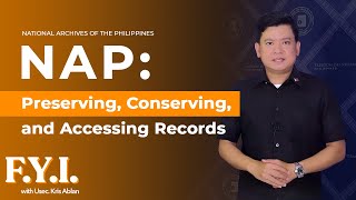 FYI Episode 41: NAP: Preserving, Conserving, and Accessing Records