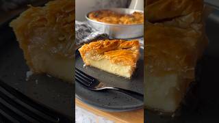 Galaktoboureko - the best Greek dessert! Syrup soaked custard Fillo Pastry pie  #greece #dessert