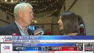 Congressman Mo Brooks speaks after his win