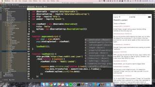 Getting started with NativeScript - from Uppsala.js