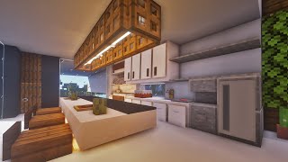 Minecraft : Modern Kitchen : Kitchen design