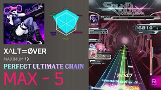 【SDVX】  XΛLT=ØVER (MXM) PUC