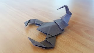 ORIGAMI SCORPION - PAPER SCORPION