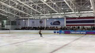 Heung Lai ZHAO (HKG). Thailand open figure skating trophy 2023, FS