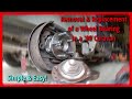 1999 Dodge Caravan Rear Wheel Bearing Replacement