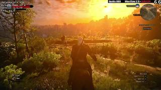 Wine Esync 3.13 + DxVk 0.64 - Witcher 3 HIGH Quality - meet the Griffin - Linux 720p