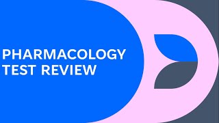 Pharmacology test prep video. One hour of the most tested questions in pharmacology.