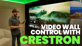 Recalling and Controlling Video Wall Presets with a Crestron Control System