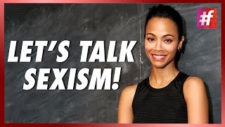 Zoe Saldana Addresses Sexism in Hollywood