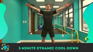 Follow Along 3-Minute Dynamic Stretching Cool-Down (End every workout like this!)