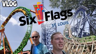 Zwischen vielen Rumpelbahnen, dann doch ganz nett hier! Six Flags St. Louis | Vlog #184 | GACR #08