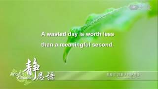 (Inspirational) Jing Si Aphorism 3 (Chinese/English) 靜思語 (中/英文)