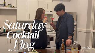 Saturday Drinks Night at Home: Casamigos Tequila Blanco Cocktails & Chill