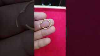 Gold simple small lightweight kundal || jewellers guruji || सोने के हलके कुन्डल सादा ||