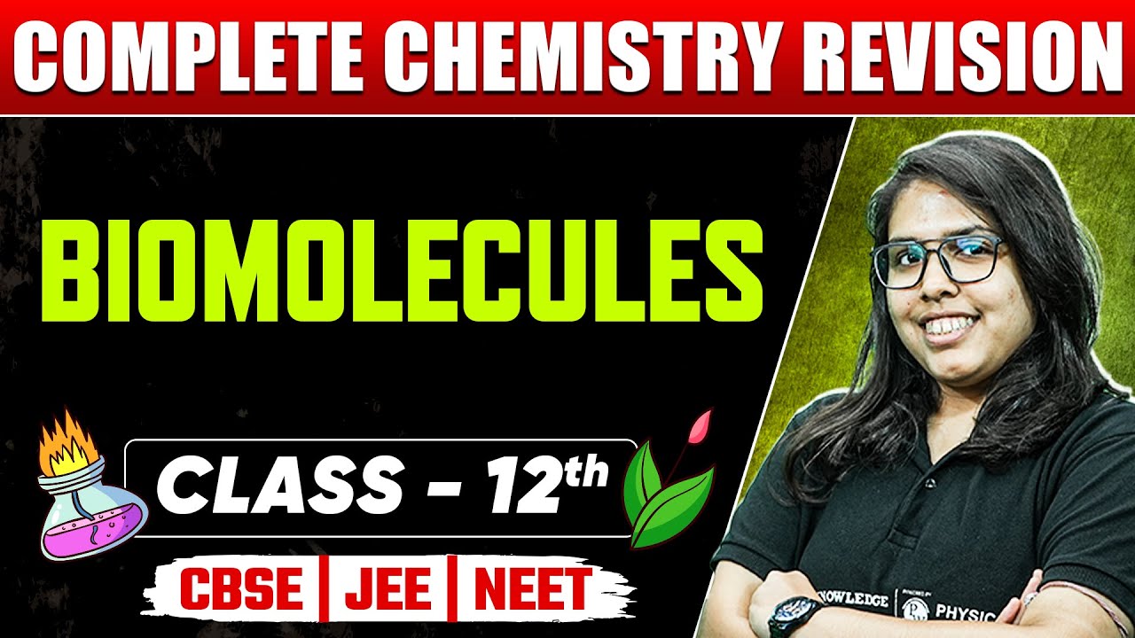 Biomolecules In 30 Minutes Complete Revision Chemistry Class 12
