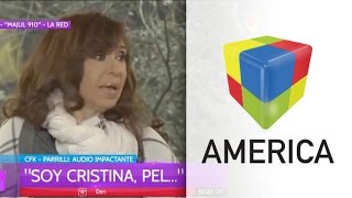 El audio de Cristina Kirchner a Parrilli