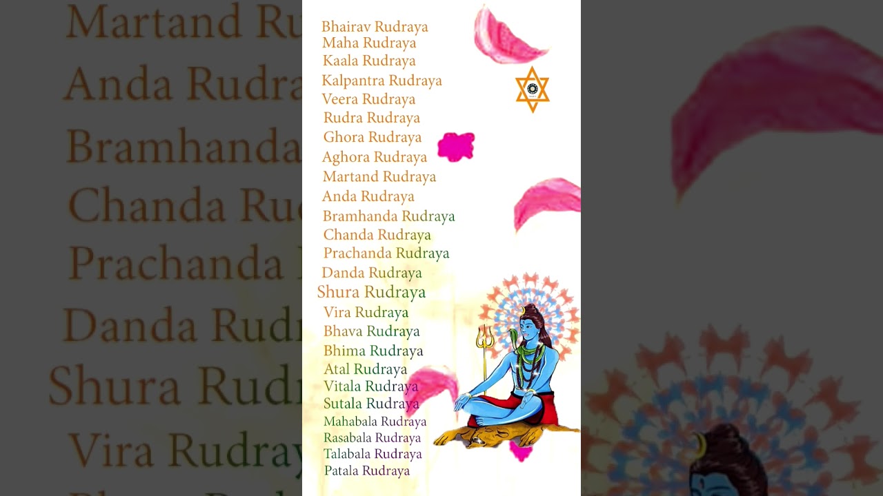 Lord Shiva Rudra Mantra S In English With Meaning Infoupdate Org