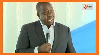 Dr. Matiang’i: If there's anything we can emulate from Prof Magoha its honesty and sincerity