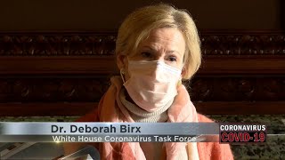 Dr. Birx Visits Madison, Talks to UW Officials